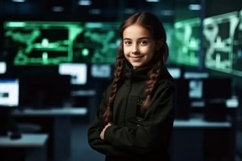 nina-segura-de-sus-datos
